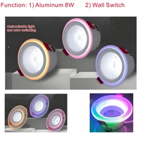 Colorful Down Light-Aluminum-8W